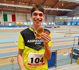 Assindustria Sport: tris tricolore da record per Gianmarco Ballin