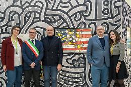 Albignasego, inaugurata la grande mostra su Keith Haring