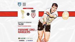 Rugby serie A Elite, Rangers Vicenza in trasferta a Roma contro Fiamme Oro