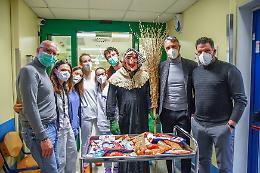 Padova, arrivata la befana nel reparto di oncoematologia pediatrica