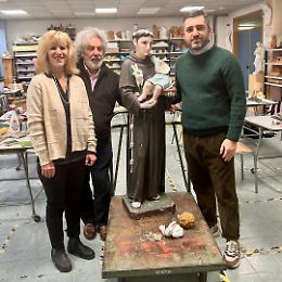 Cadoneghe: agli studenti del Modigliani il restauro della statua di Sant’Antonio