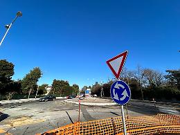Avvio dei lavori per la realizzazione di due rotatorie e il miglioramento della viabilità in via Forte Tomba e via Golino a Verona