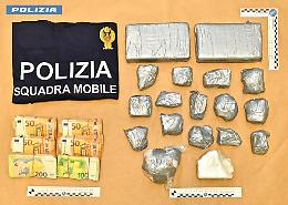 Fermato con 4 kg di droga a Rovigo, arrestato