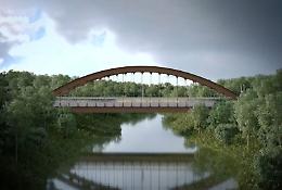 Vigodarzere, cantiere sul Brenta da record: "Sarà il ponte a campata unica più lungo d’Italia"