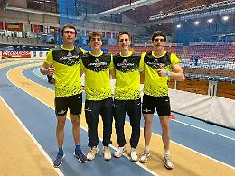 Atletica Assindustria Sport, medaglia di bronzo per la staffetta