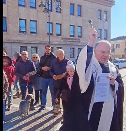Cavarzere: celebrata la Santa Messa per Sant’Antonio d’Abate patrono degli animali