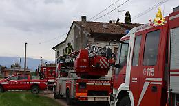 Sandrigo: in fiamme un camino, rischio d'incendio per il tetto in legno