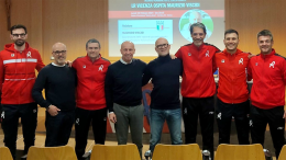 Il coordinatore delle giovanili azzurre Maurizio Viscidi ospite del Calcio Vicenza