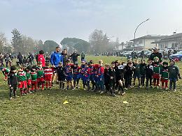 Festa del minirugby a Rovigo per 480 bambini, organizzata dalla Monti