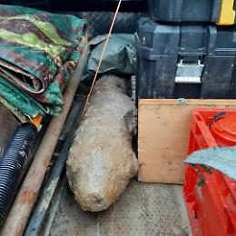 San Donà, dal cantiere in centro spunta una vecchia bomba