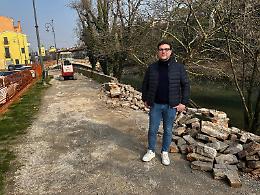 Padova, iniziati i lavori per la sistemazione della pista ciclabile di Riviera Paleocapa