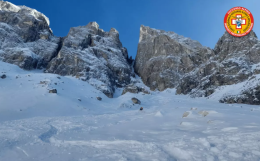 Padova, valanga sulle Pale di San Martino: travolti due scialpinisti 30enni