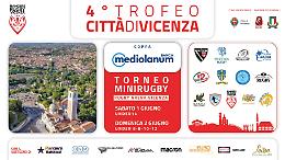 Minirugby, nel weekend il 4° Trofeo Città di Vicenza