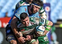 Rugby Urc, Treviso perde 56-35 a Pretoria, ma guadagna un punto di bonus
