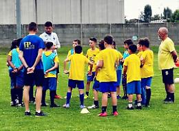 Calcio giovanile Polisportiva Borsea, allenamento speciale coi tecnici dell’Hellas Verona