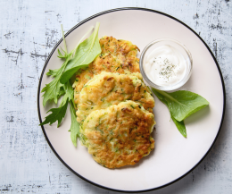 Polpette di zucchine al forno