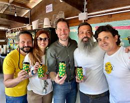 È nata la birra del Basso Isonzo. Presentata al Campo dei Girasoli