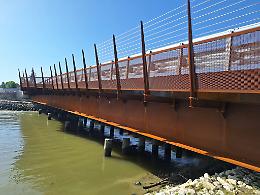 Riapre il ponte tra Loreo e Cavanella Po, Barbujani: "Traguardo molto importante per tutti"