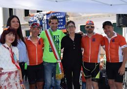 Vincenzo Placida, una corsa contro le malattie rare: ha pedalato da Santa Maria di Leuca a Vigonovo