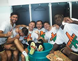 Calcio il Venezia è in serie A. La grande festa al Penzo