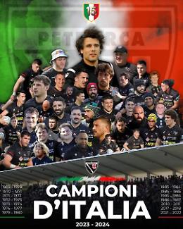 Il Petrarca rugby è campione d'Italia!