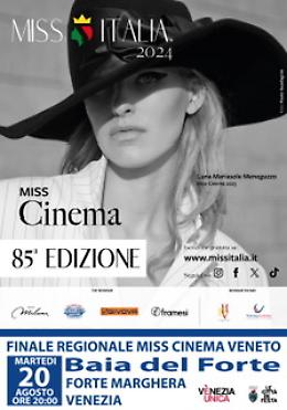 Finale regionale Miss Cinema Veneto 2024 alla Baia del Forte