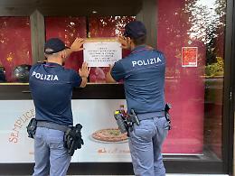 Chiusura di un pubblico esercizio a Mestre: intervento della Questura per motivi di sicurezza 