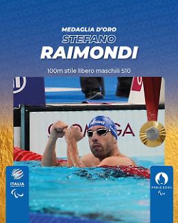 Paralimpiadi. Il veronese Raimondi oro nel nuoto. 