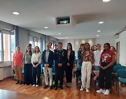 Gli studenti più meritevoli di Padova in visita al Comando dei Carabinieri