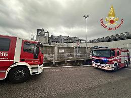 San Giovanni Lupatoto, incendio al Pastificio Rana