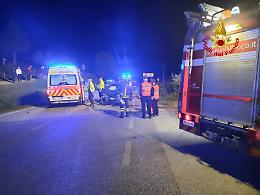 Frontale tra due auto a Refrontolo: quattro feriti di cui uno grave
