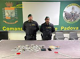 Sequestro di mezzo chilo di droga a Padova: arrestato un giovane spacciatore
