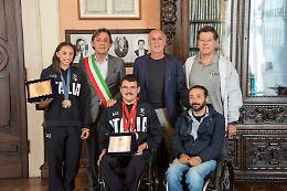 Padova celebra i campioni di Parigi