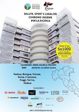 Padova, arriva la staffetta: oltre 70 mila euro raccolti 