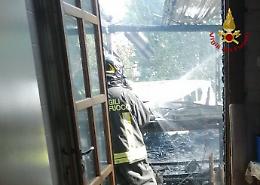 Incendio in un garage a Villanova di Camposampiero: tragedia scampata grazie all'intervento dei vigili del fuoco