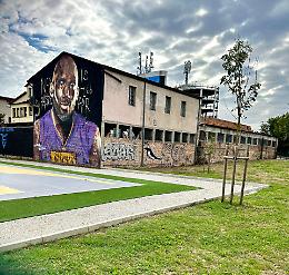 Padova, riaperta la piastra Kobe Bryant: nuovi spazi verdi e sicurezza rinnovata
