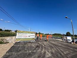 Riaperto il ponte tra San Giorgio in Bosco e Villa del Conte