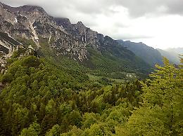 Frana sul Monte Rotolon: preoccupazioni in crescita per il maltempo nel Vicentino