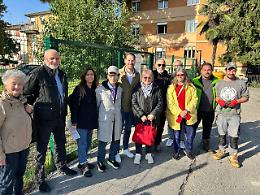 Al via i lavori per il “Giardino della Fossalta” nell'Arcella
