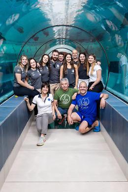 Dagli abissi alle vette: la selezione olimpica italiana per Milano-Cortina si allena all'Y-40 di Montegrotto