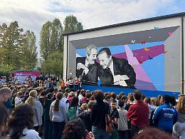 Scuola Falcone e Borsellino: inaugurato il murales