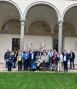  Delegazione fiamminga in visita sul Po per strategie di navigazione fluviale