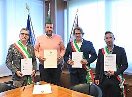 Tre Comuni padovani siglano accordo di pianificazione per un futuro urbanistico sostenibile