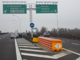 Attenuatori d’urto sulla tangenziale est: lavori in programma da lunedì