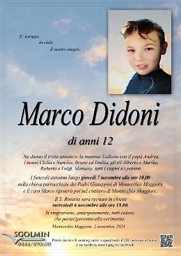 Un addio tra colori e solidarietà: l'ultimo saluto a Marco Didoni