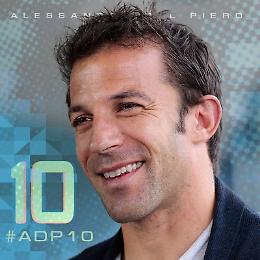 Alex Del Piero compie 50 anni, gli auguri dal Calcio Padova