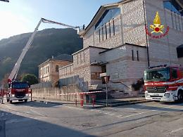 Copertura pericolante sulla chiesa di San Giuseppe a Piovene Rocchette: intervento urgente di messa in sicurezza