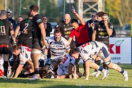 Il Mogliano lotta ma il Petrarca vince il derby: I biancoblù sconfitti di misura dai Campioni in carica