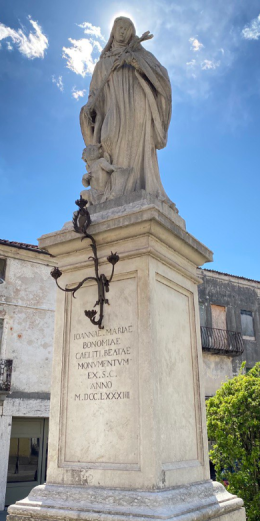 Restauro del Monumento alla Beata Giovanna a Bassano: approvato il progetto di manutenzione