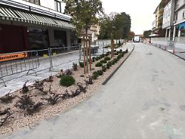 Montegrotto Terme: i lavori di Viale Stazione verso la conclusione